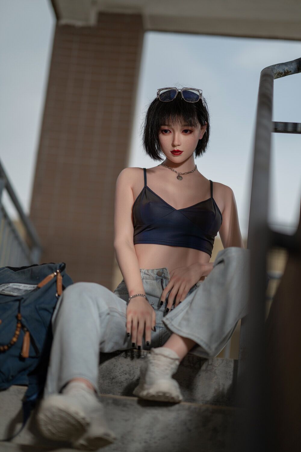 170cm/5ft7 C-cup Silicone Sex Doll – Celeste Whit