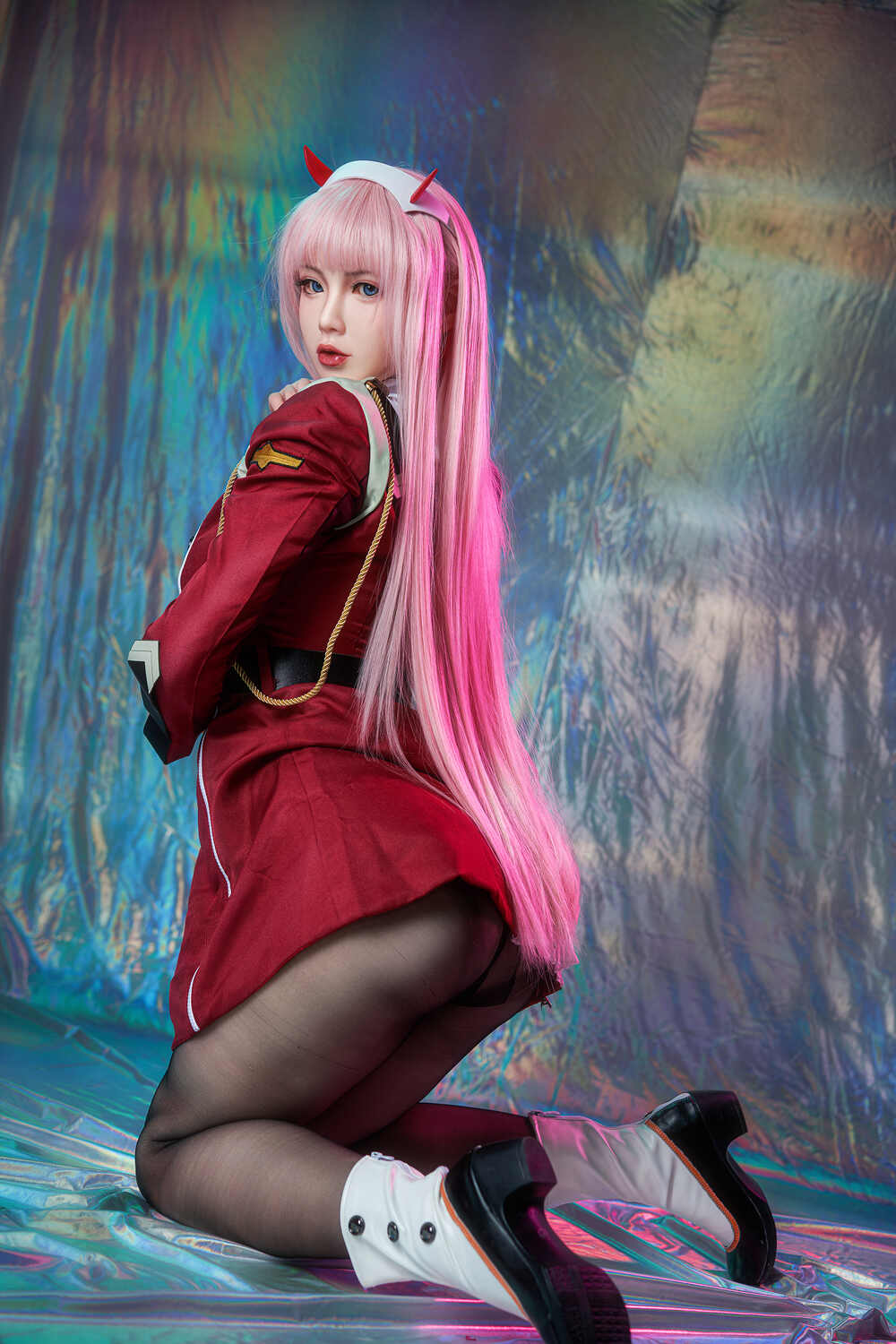 X165cm/5ft5 F-cup Silicone Sex Doll – Zero Two