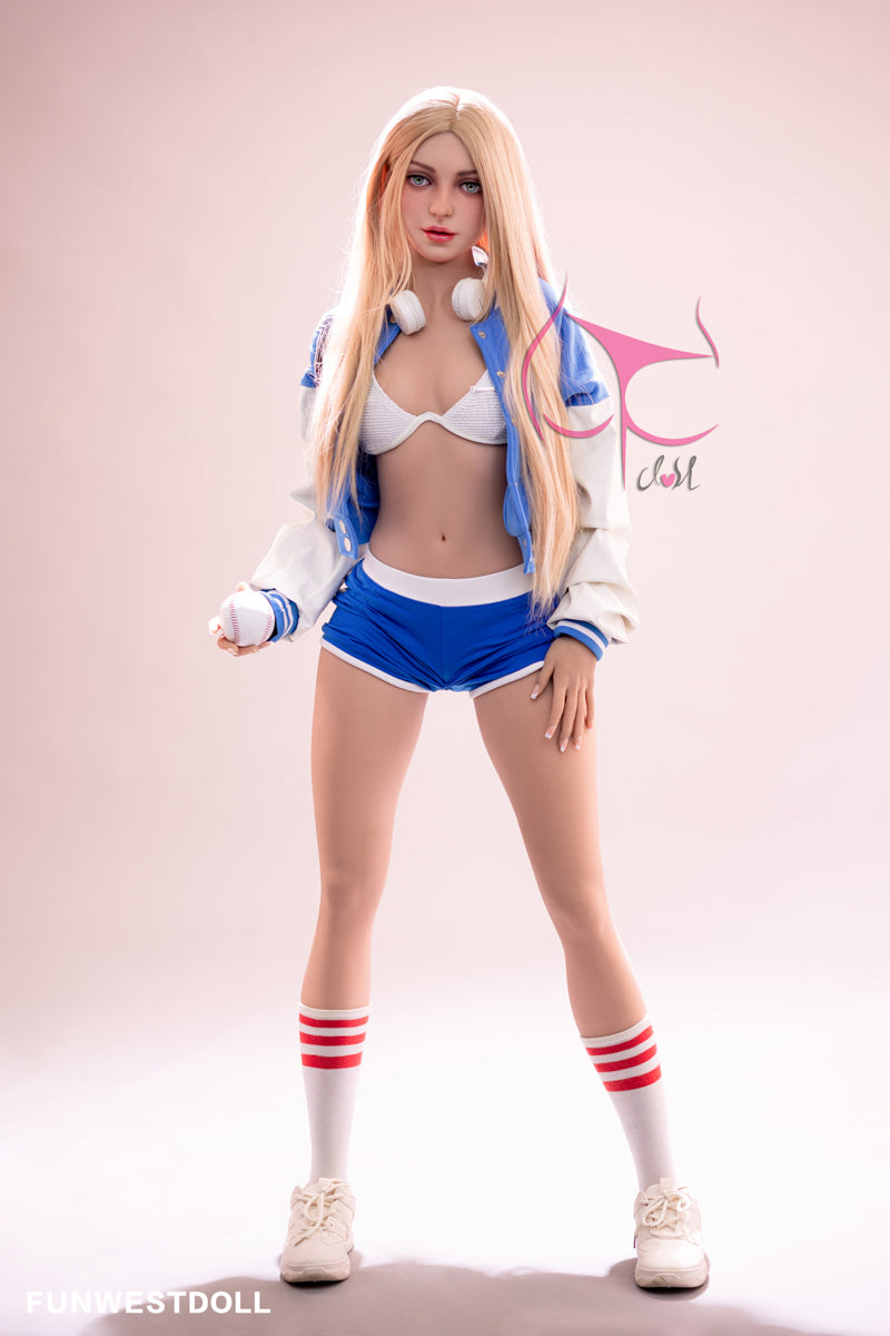 Eudora 159cm(5ft2) A-CUP TPE SEX Doll #31 Head FWD052