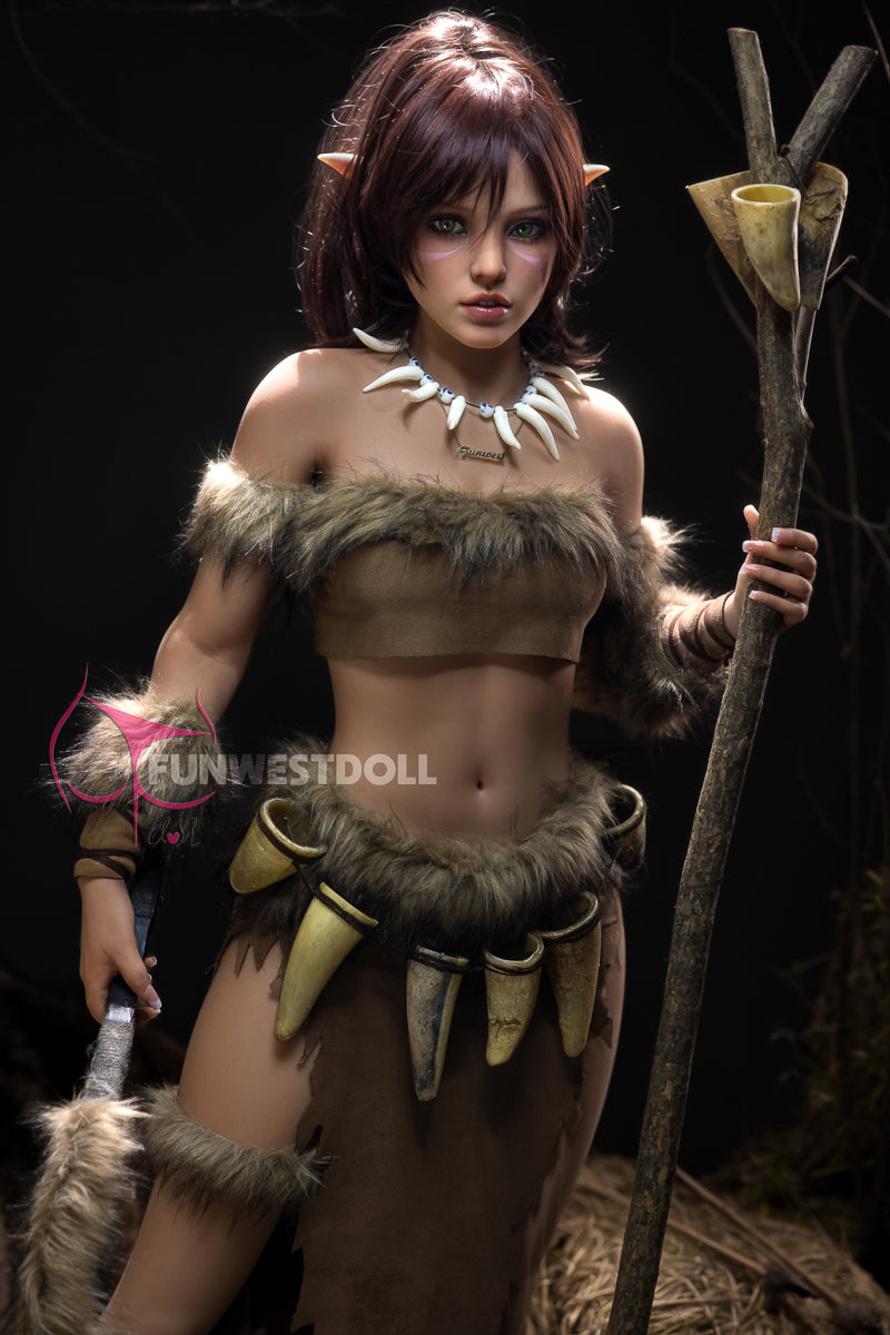 Kylie 159cm(5ft2) A-CUP TPE SEX Doll #40 Head