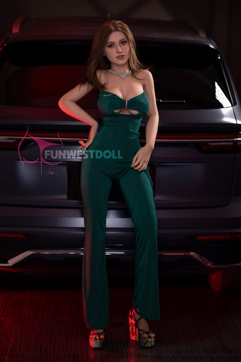Rose 155cm(5ft1) F-CUP TPE SEX Doll #43 Head
