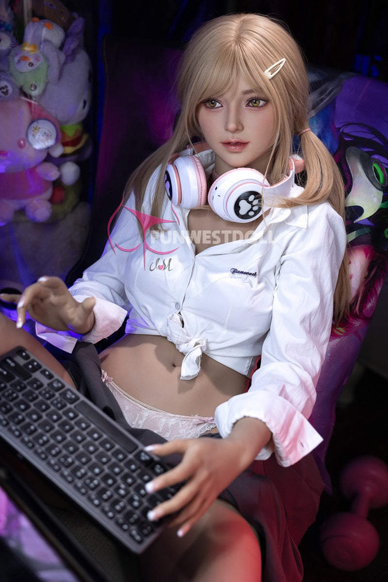 Alice 159cm(5ft2) A-CUP TPE SEX Doll #38 Head