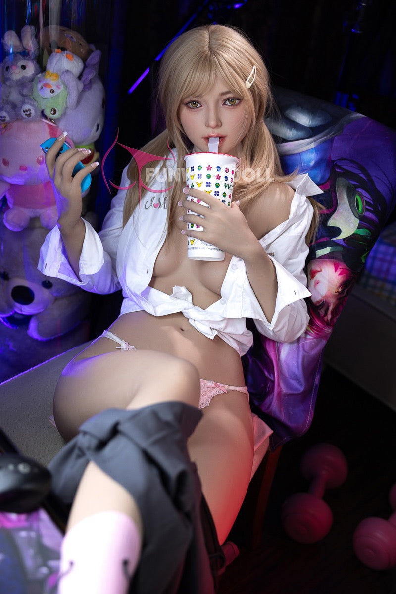 Alice 159cm(5ft2) A-CUP TPE SEX Doll #38 Head