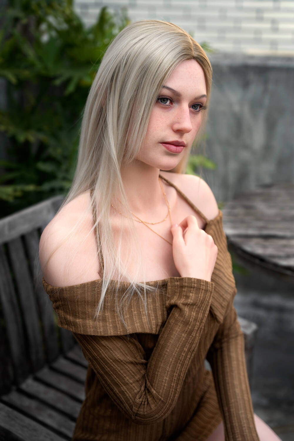 175cm/5ft9 E-cup Silicone Sex Doll – Anna Mill