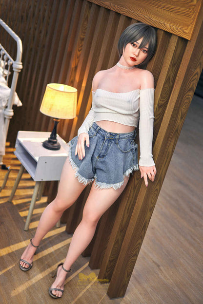 152cm/4ft12 A-cup Silicone Sex Doll – Finley