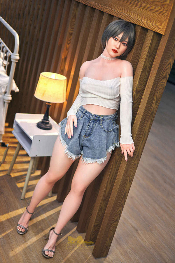 152cm/4ft12 A-cup Silicone Sex Doll – Finley