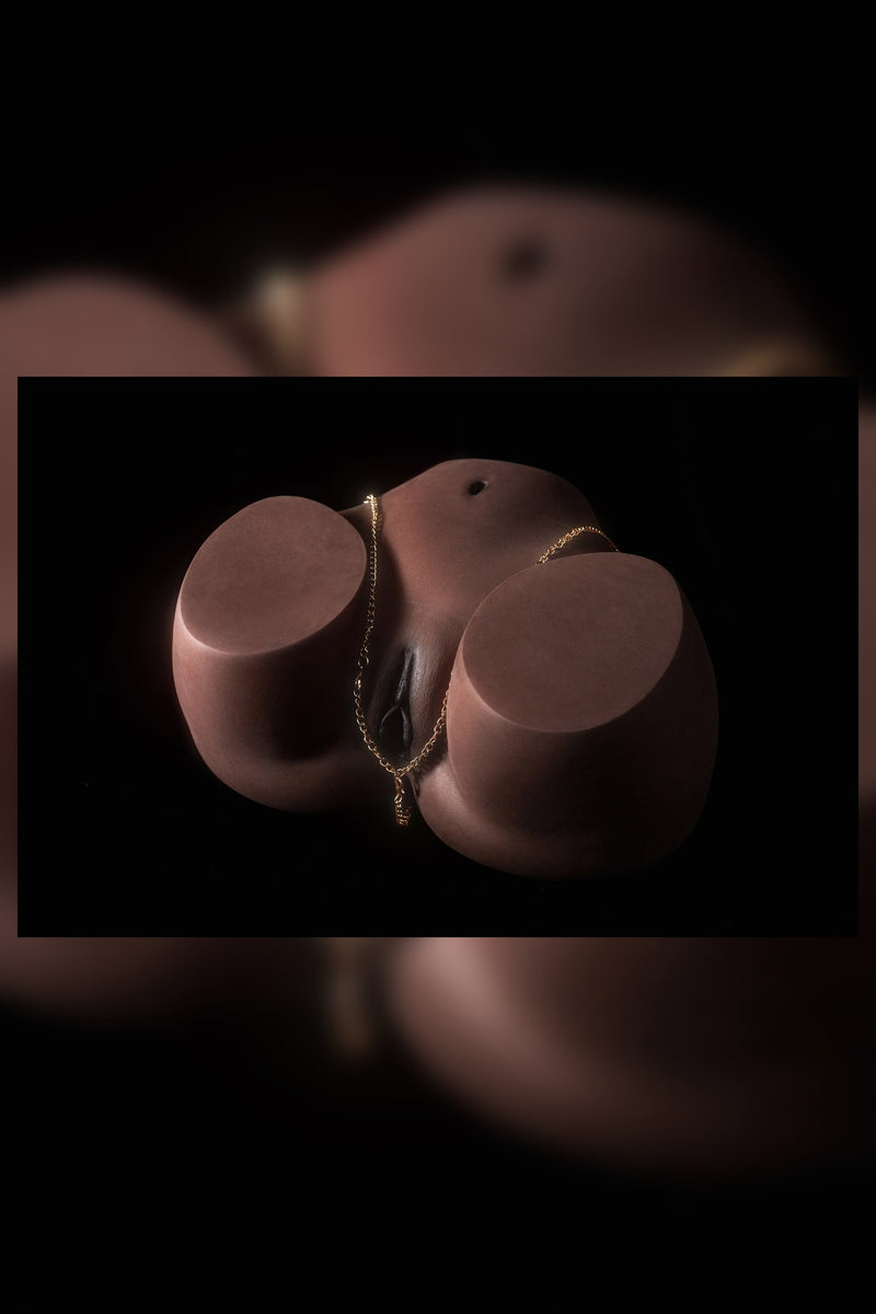 ClimaxDoll Pro Silicone RS-6 Butt Torso Cocoa image 5