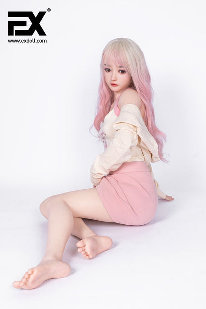 155cm/5ft1 A-cup Silicone Sex Doll – Ruby