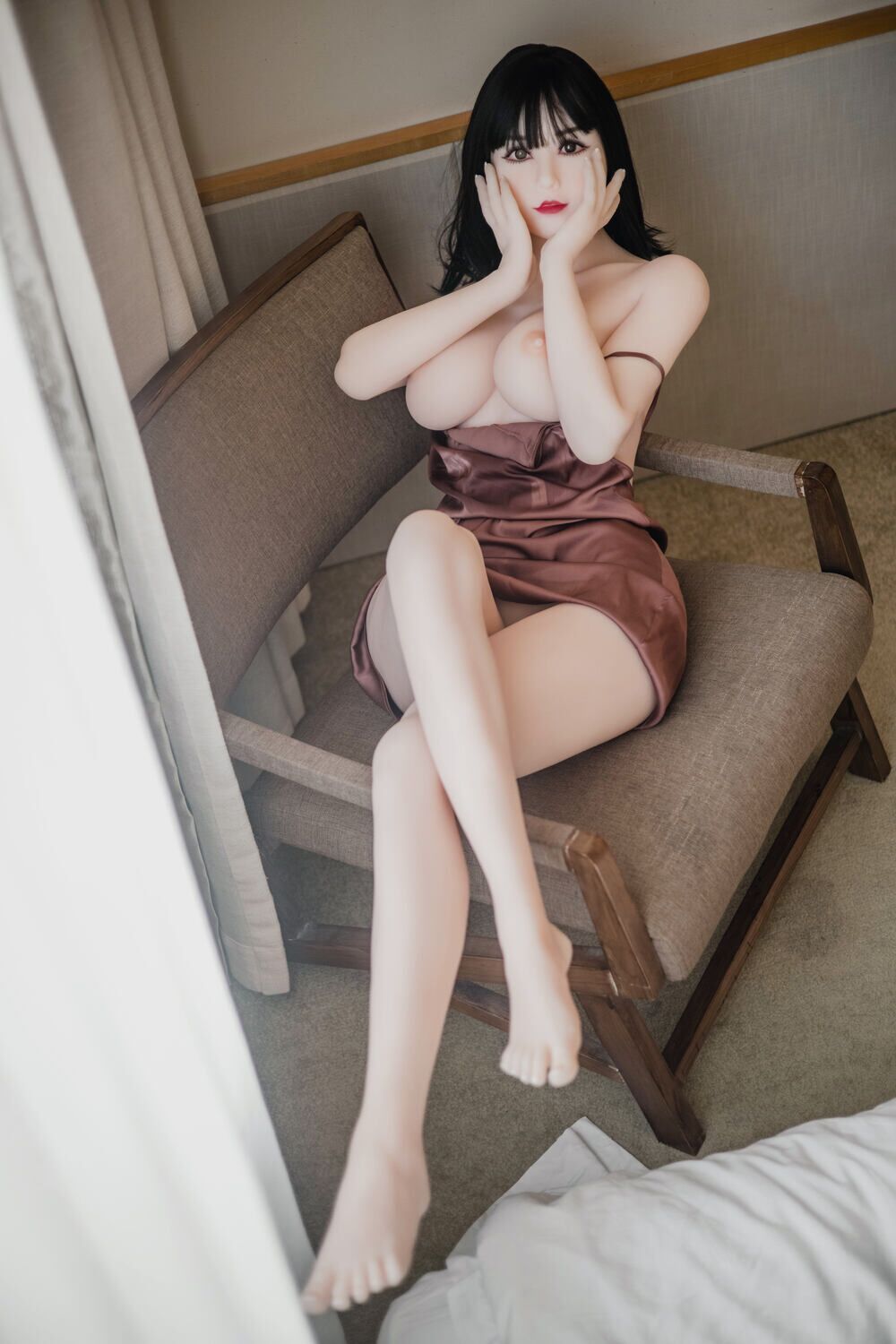 159cm/5ft2 G-cup TPE Sex Doll – Cliff