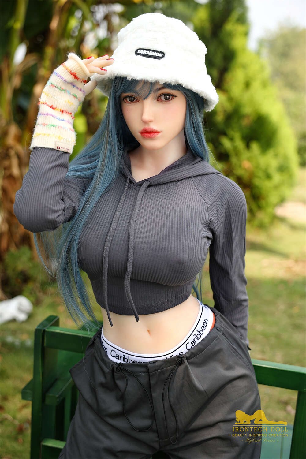 159cm/5ft3 G-cup Silicone Head Sex Doll – Joline