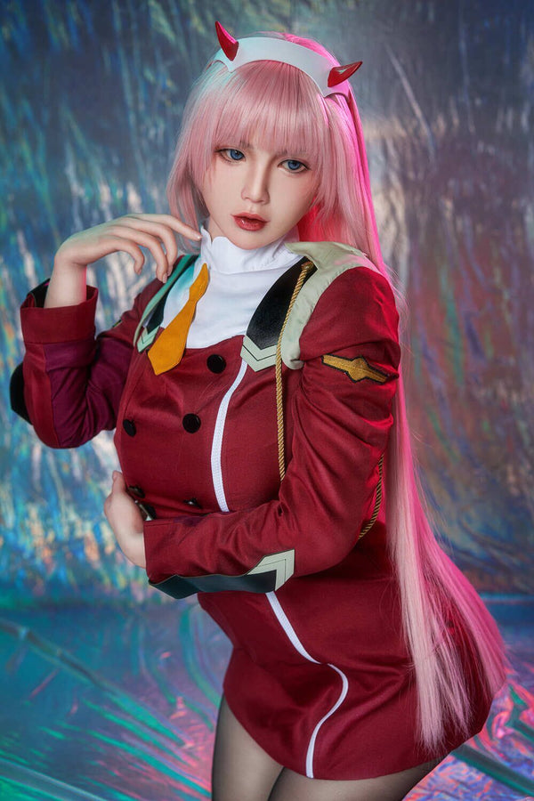 X165cm/5ft5 F-cup Silicone Sex Doll – Zero Two