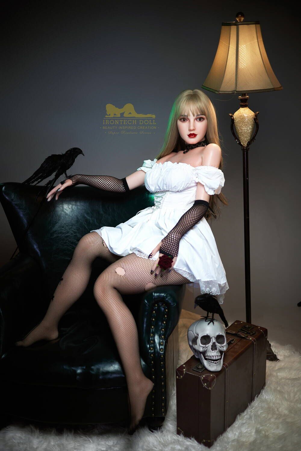 153cm/5ft F-cup Silicone Sex Doll – Harold