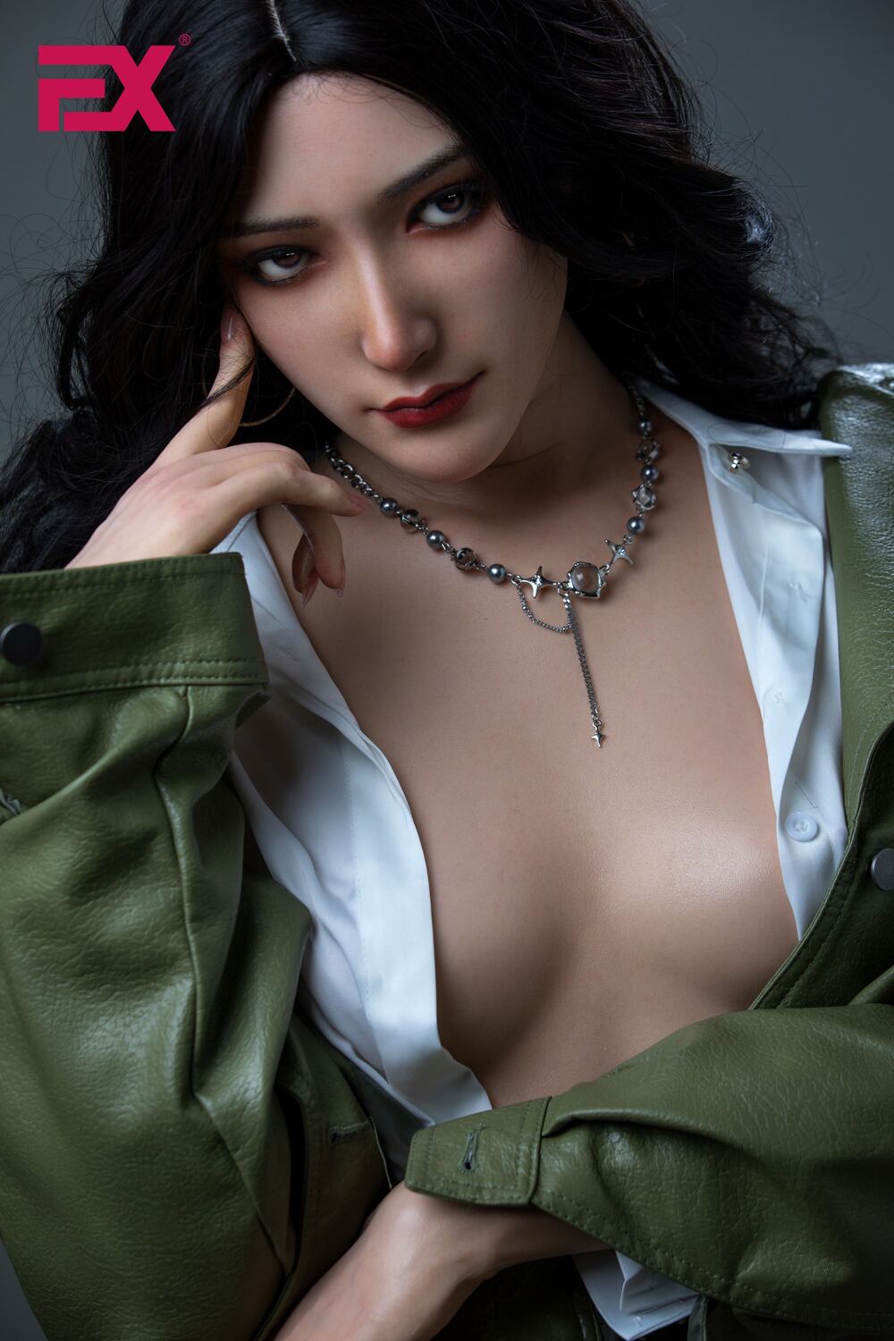 172cm/5ft8 C-cup Silicone Sex Doll – Evelyn (RealClone – All-in-one)