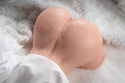 AZM Torso Silicone Butt - 6.7kg - White [In Stock | US Only] image 5