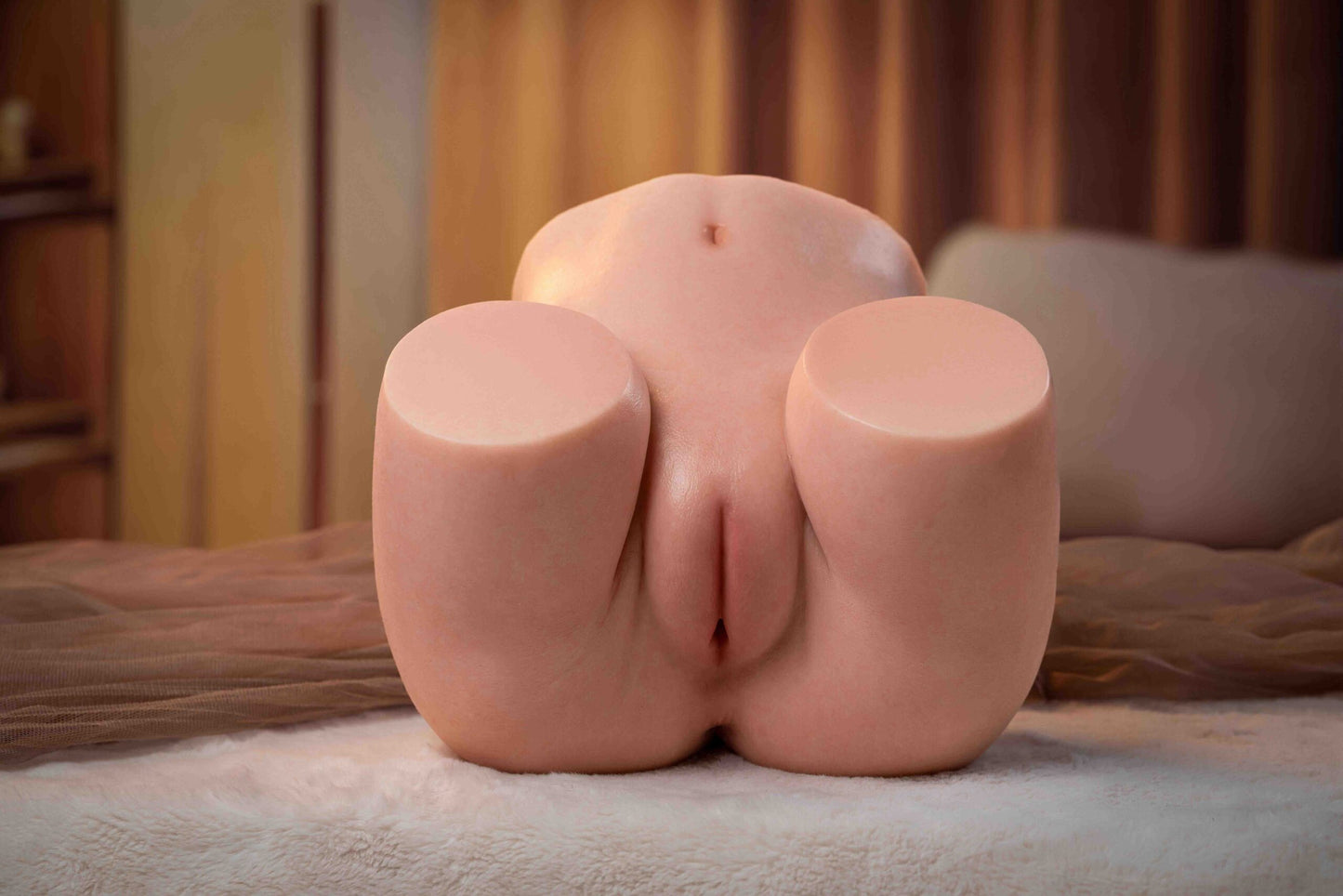 Silicone Butt - 3.7kg - White