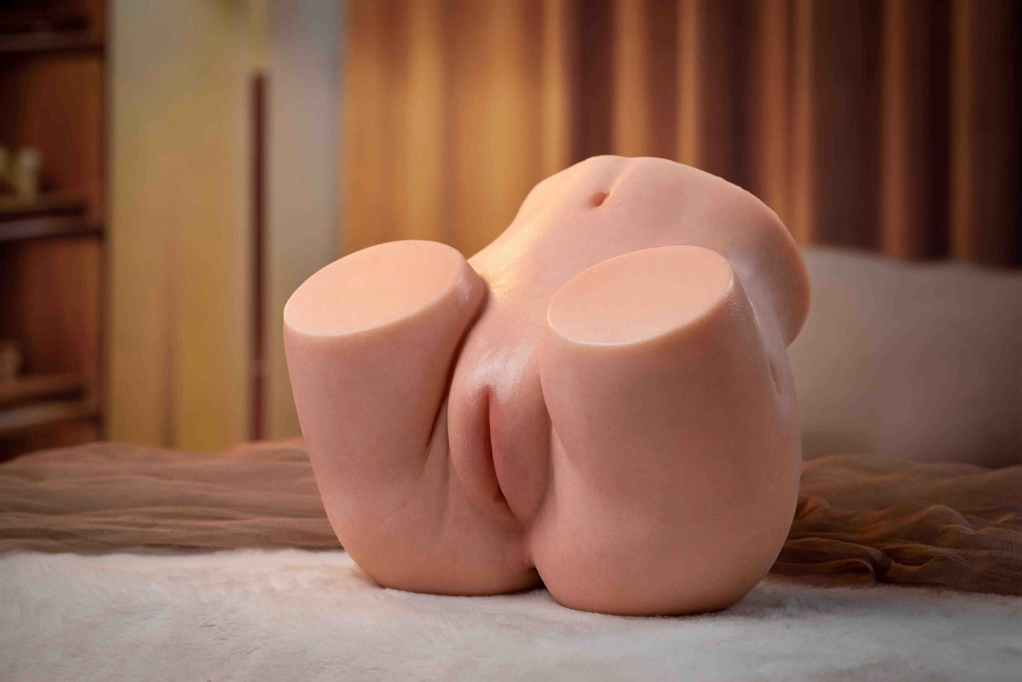 Silicone Butt - 3.7kg - White