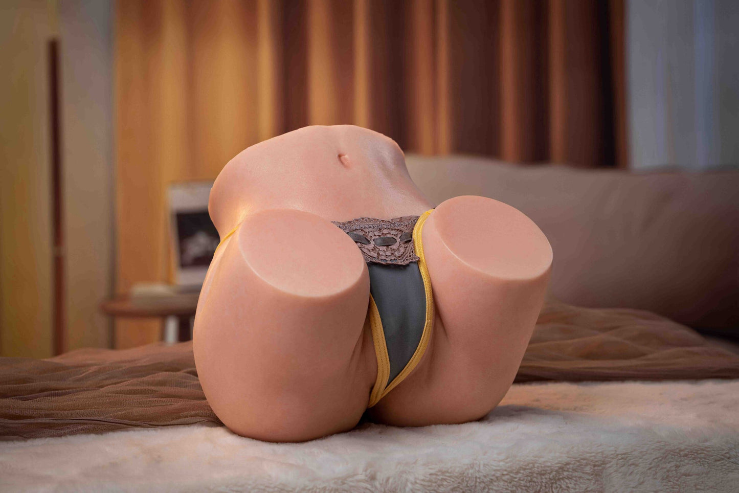 Silicone Butt - 3.7kg - White