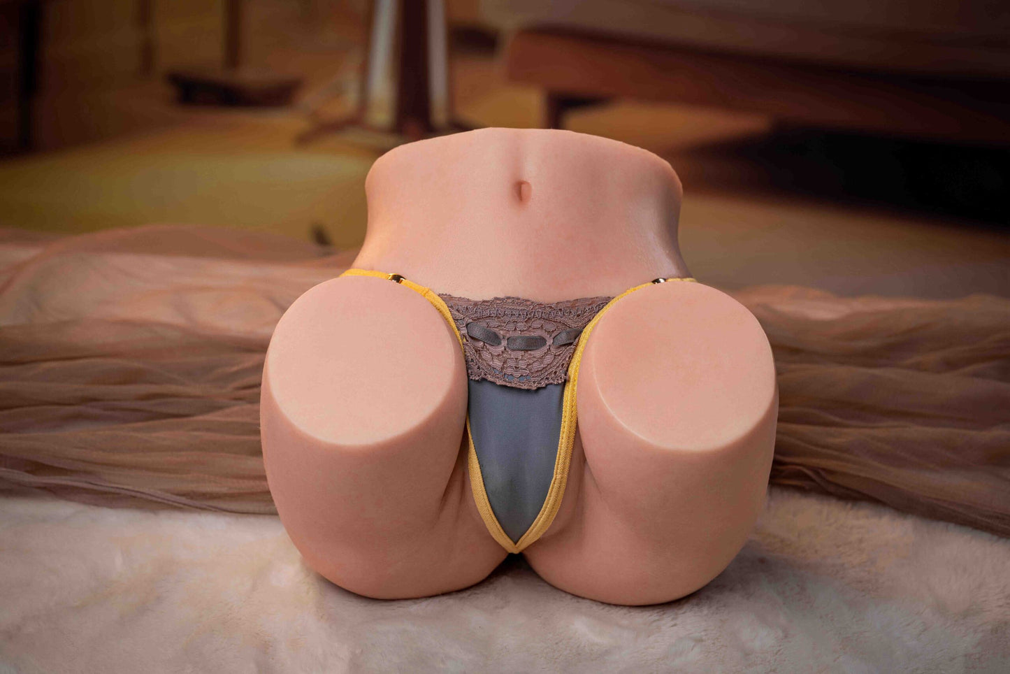 Silicone Butt - 3.7kg - White