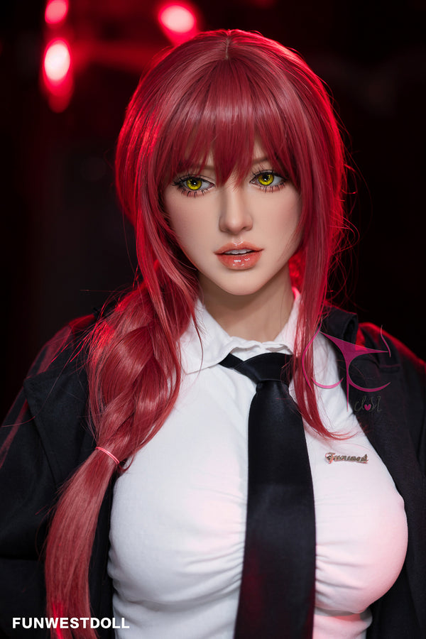 Chloe 162cm(5ft3) F-CUP TPE SEX Doll #35 Head