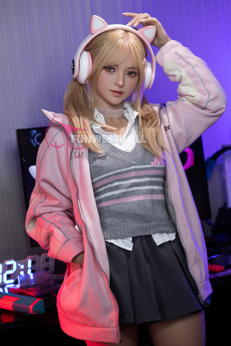 Alice 159cm(5ft2) A-CUP TPE SEX Doll #38 Head