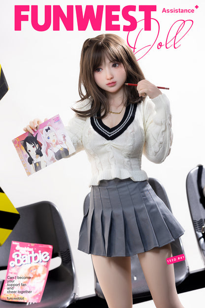Amy 152cm(4ft9) D-CUP TPE SEX Doll #41 Head FWD090