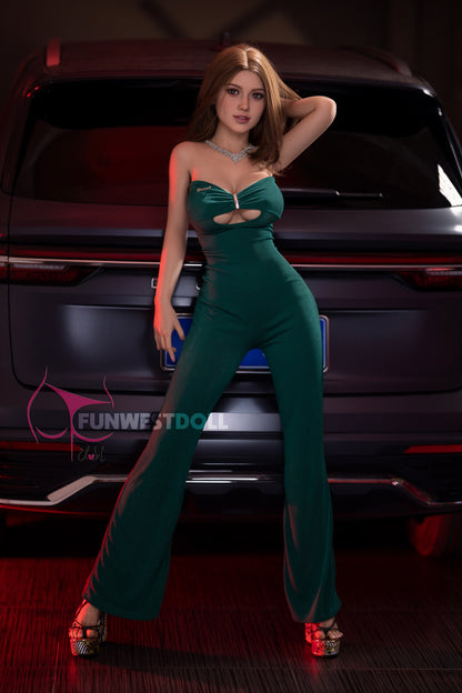 Rose 155cm(5ft1) F-CUP TPE SEX Doll #43 Head