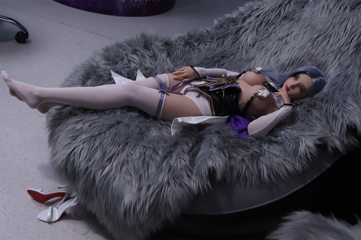 Roshilovedolls Silicone 100cm/3ft3 Xiao Yun (Blue Hair) image 6