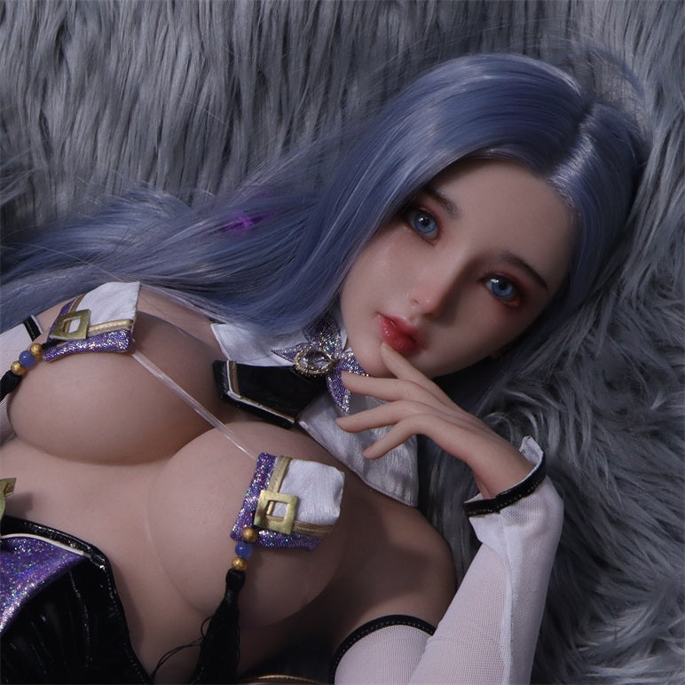 Roshilovedolls Silicone 100cm/3ft3 Xiao Yun (Blue Hair) image 5