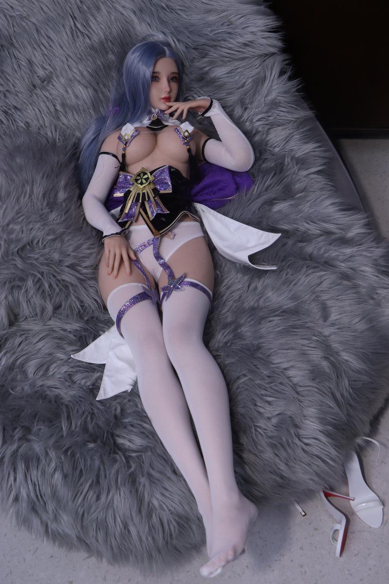 Roshilovedolls Silicone 100cm/3ft3 Xiao Yun (Blue Hair) image 3