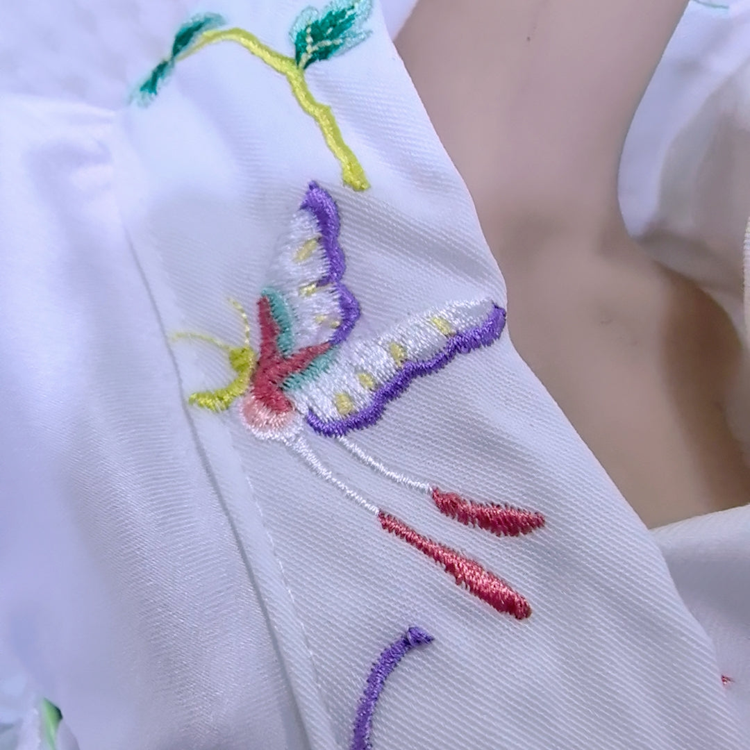 Embroidered Hanfu Dress for Mini Dolls