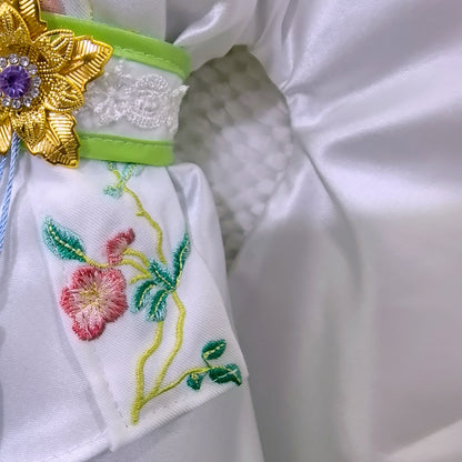 Embroidered Hanfu Dress for Mini Dolls