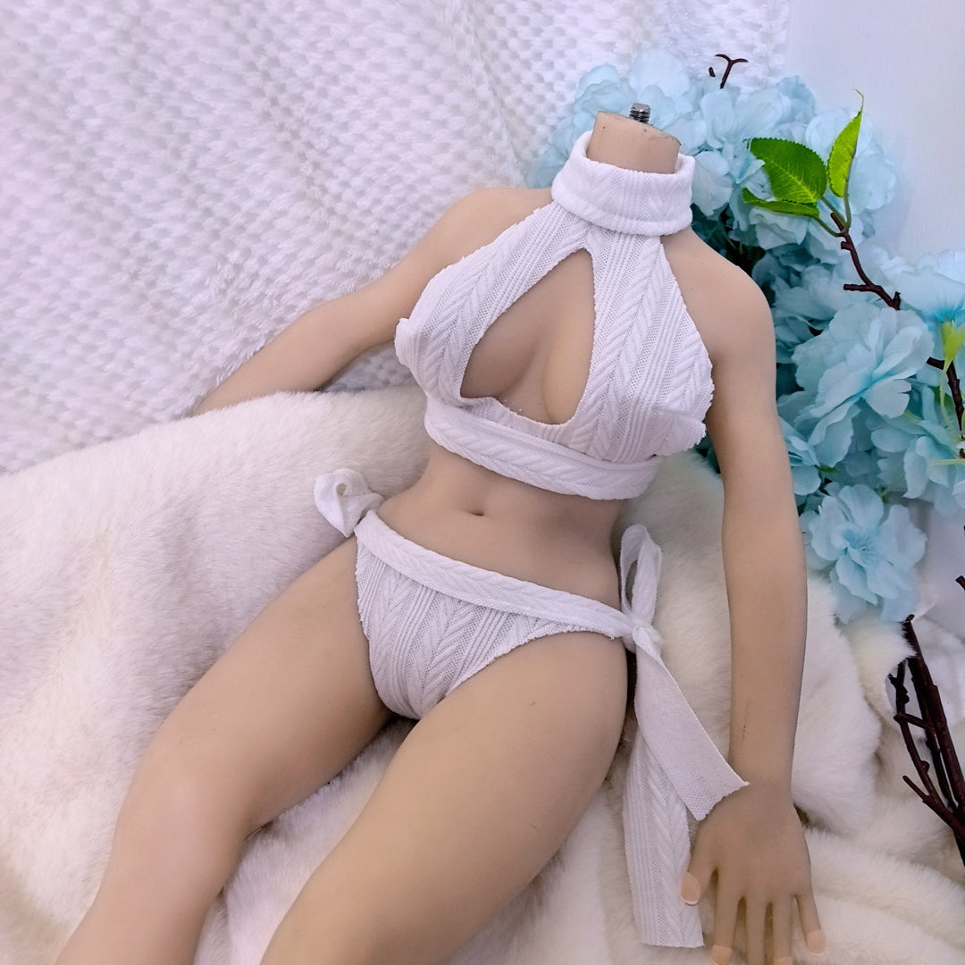 Knit Two-piece Lingerie Set for Mini Dolls