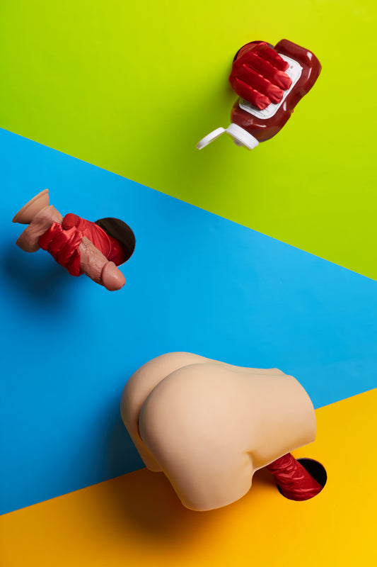 ClimaxDoll Classic Silicone R2 Torso-Butt-Yellow image 1