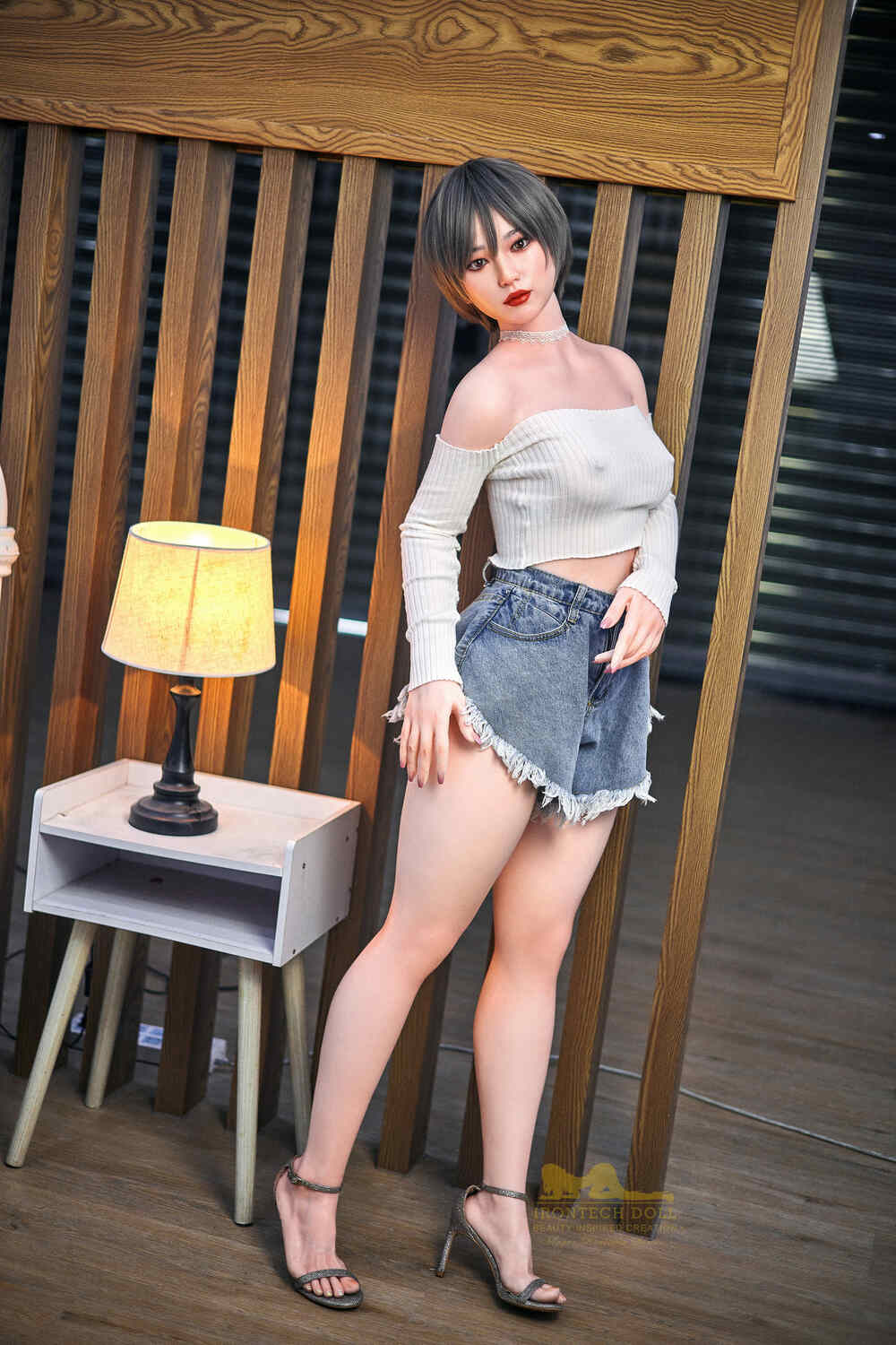 152cm/4ft12 A-cup Silicone Sex Doll – Finley