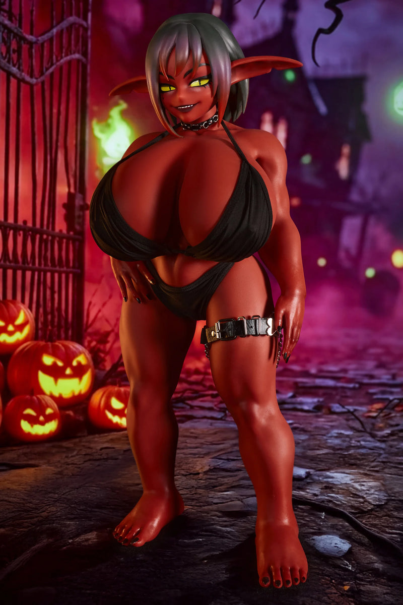 ClimaxDoll Classic Si70 70cm/2ft4 Silicone Mini Doll GB Zarga (Halloween Special Edition) - photo 3