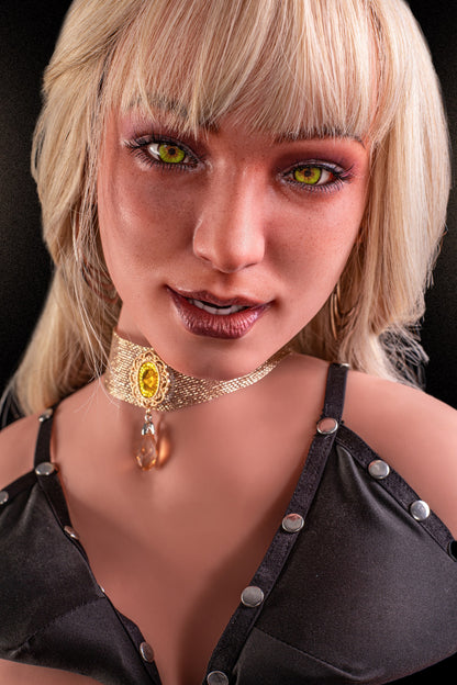 ClimaxDoll Pro TPE 874 Torso + Milly Silicone Head Black image 5