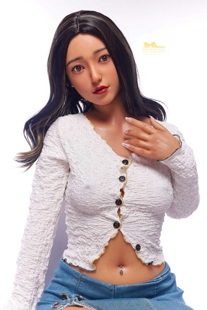 152cm/4ft12 A-cup Silicone Sex Doll – Mandel