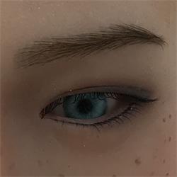 Implanted Eyebrows & Eyelashes