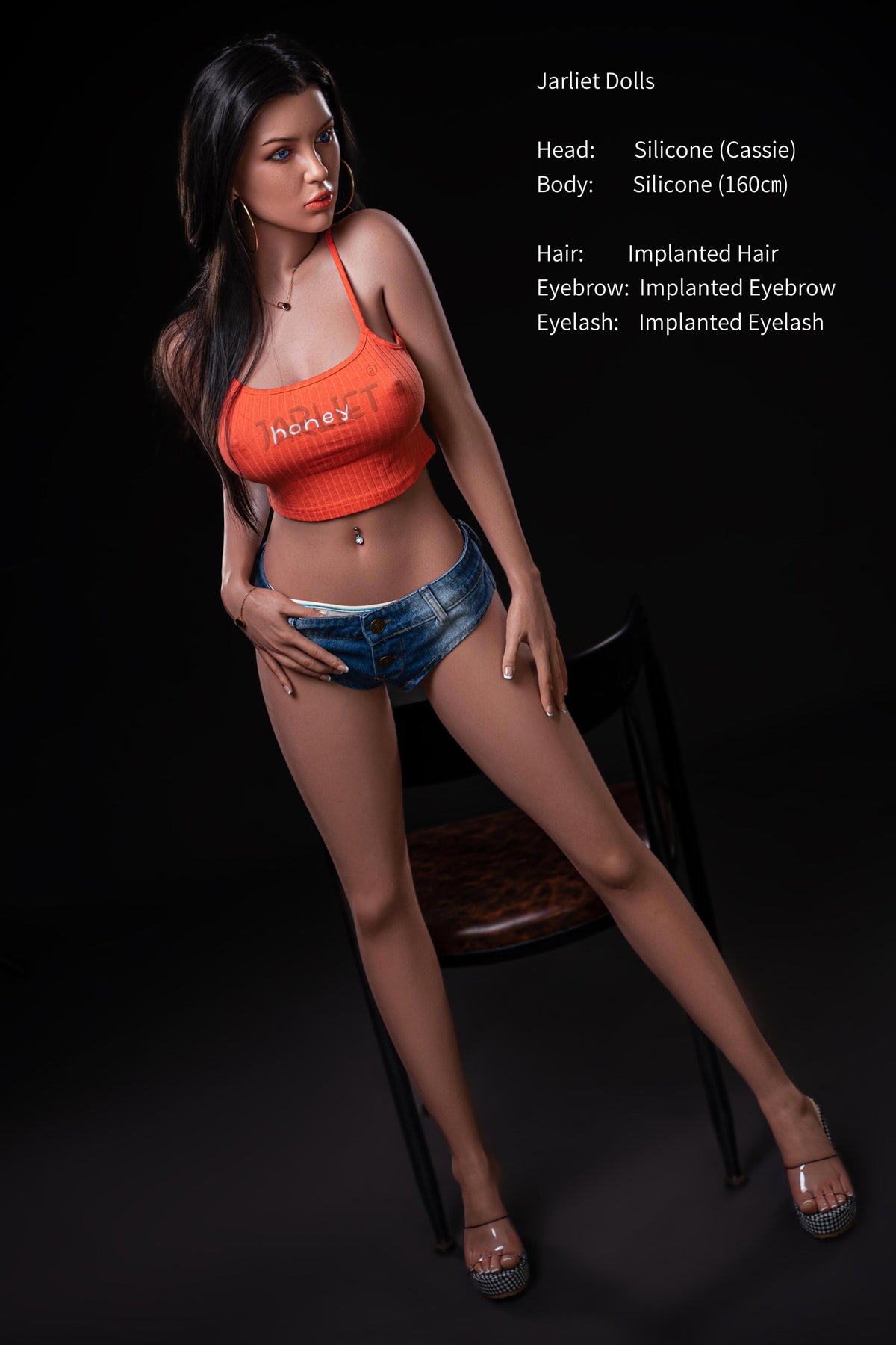 Jarliet Doll Silicone 160cm/5ft3 Cassie — supplier photo 3