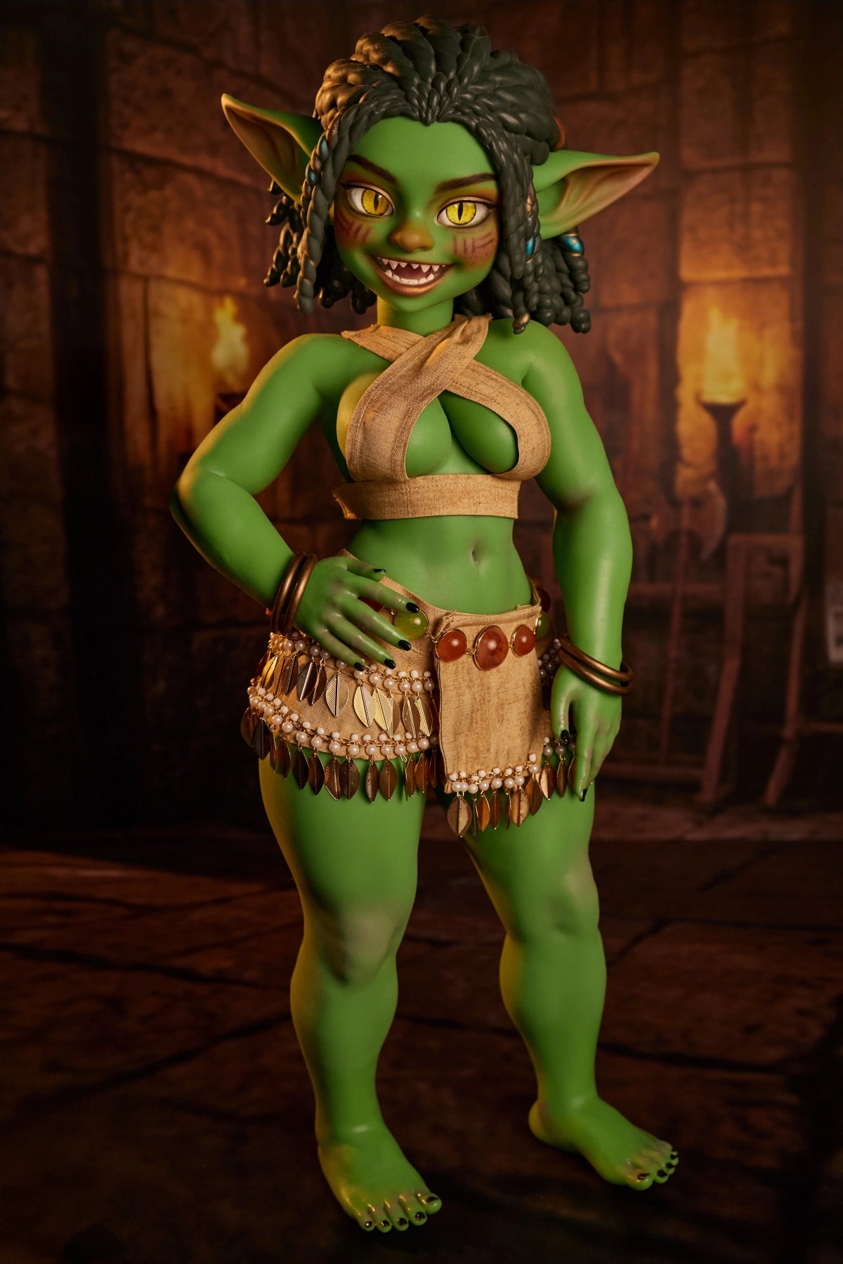 ClimaxDoll Classic Silicone 70cm/2ft4 AT Kaela Green image 1