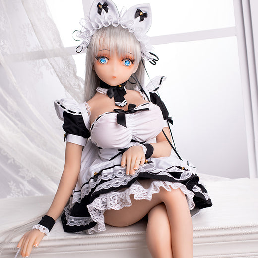 AZM DOLL Mini Doll TPE 70cm/2ft4 #120(Silver Hair) [In Stock | US Only]